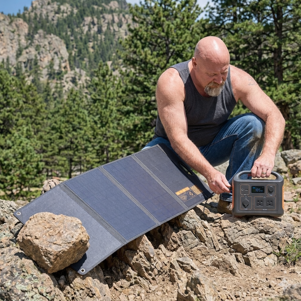 200W military-grade solar panel